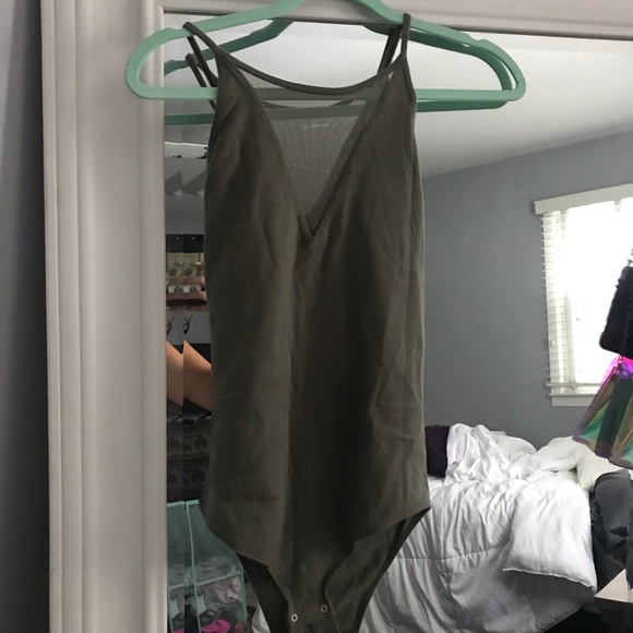Army Green bodysuit - Picture 1 of 3
